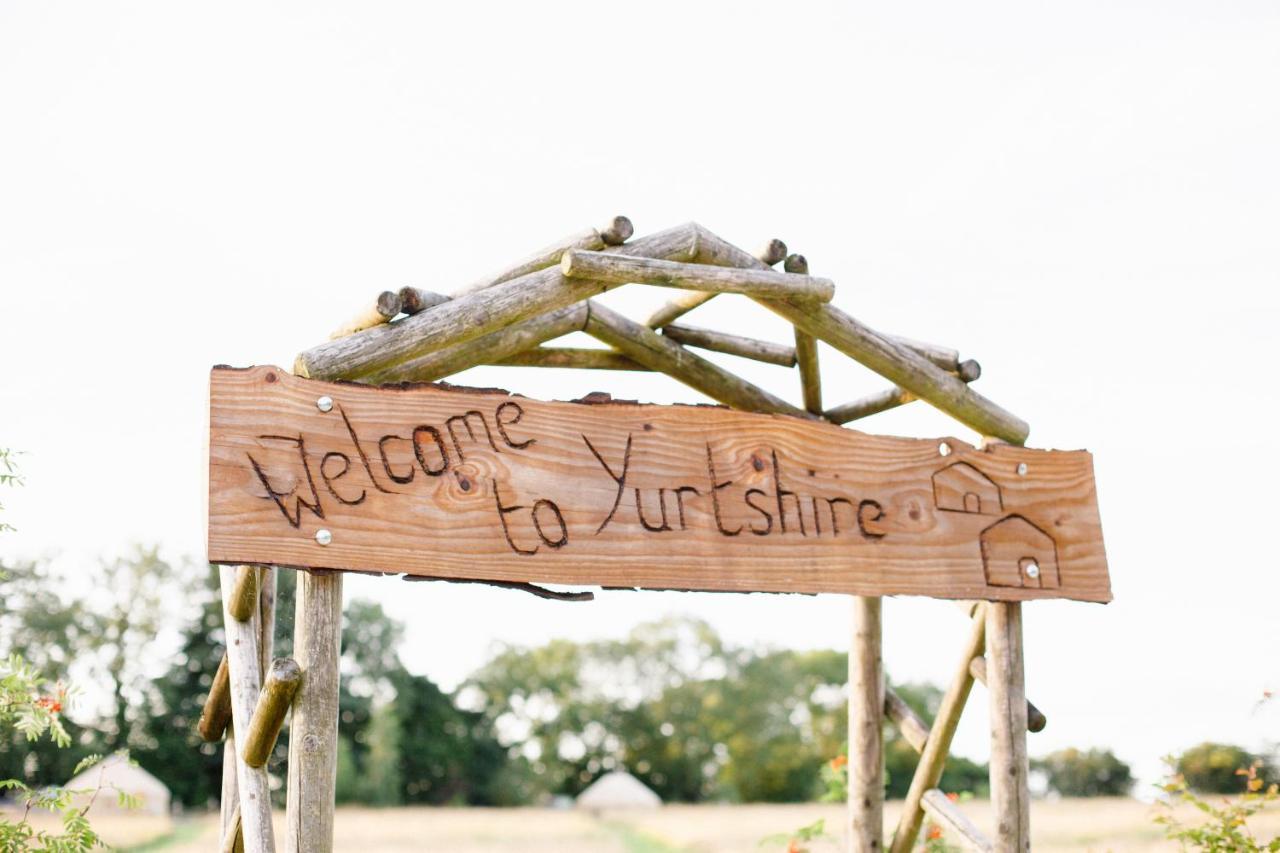 Yurtshire Fountains - Wensley Yurt Villa Ripon Eksteriør bilde