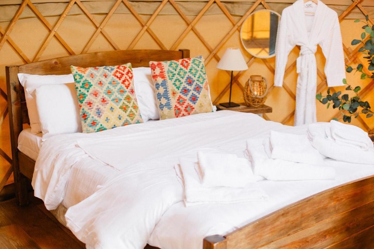 Yurtshire Fountains - Wensley Yurt Villa Ripon Eksteriør bilde
